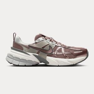 Nike V2K Run Smokey Mauve, Cobblestone, Light Smoke Grey, Low Top Sneakers W 11